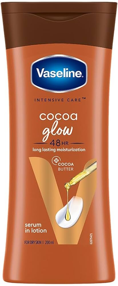 body lotion COCOA GLOW vaseline