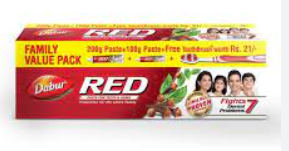 DABUR COMBOPACK 200+100+1brush