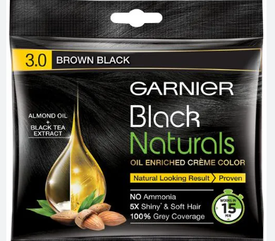 Garnier black HAIR COLOUR 42