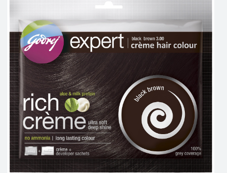 Godrej Rich Creme Natural Black Hair Color 35