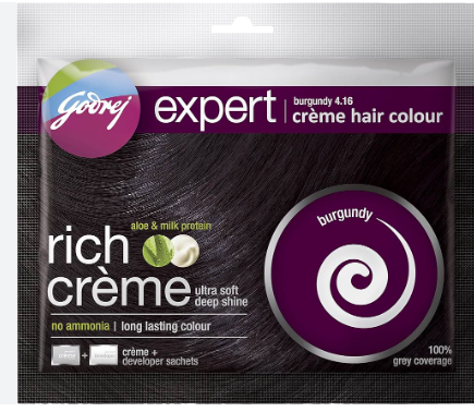 Godrej Rich Creme Burgundi Hair Color 35